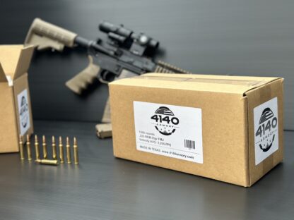 4140 Armory .223 REM 55gr FMJ BT (1000)